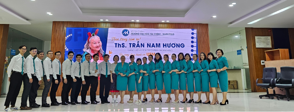 Chia tay Ths. Trần Nam Hương – giảng viên khoa Tài chính – Ngân hàng nghỉ hưu hưởng chế độ BHXH sau nhiều năm cống hiến tại UFM